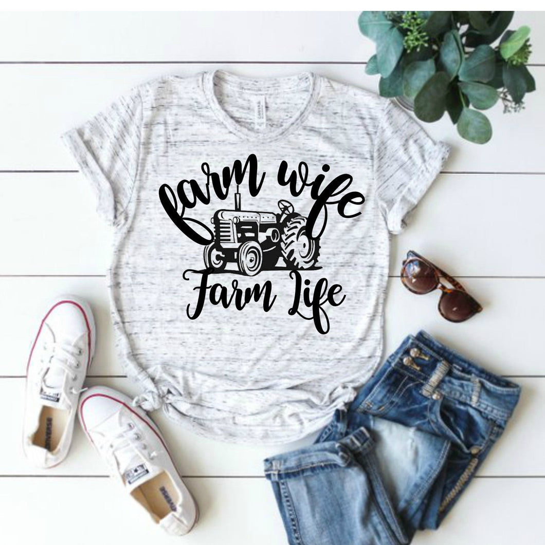Farmers wife t-shirt, Farm Life